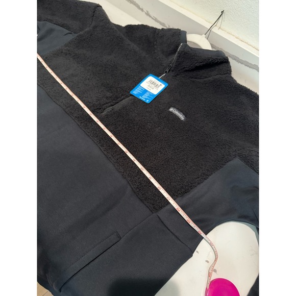 NWT Columbia Trek Hybrid Sherpa 1/2 Zip Women's Size 2XL Black - Picture 8 of 14